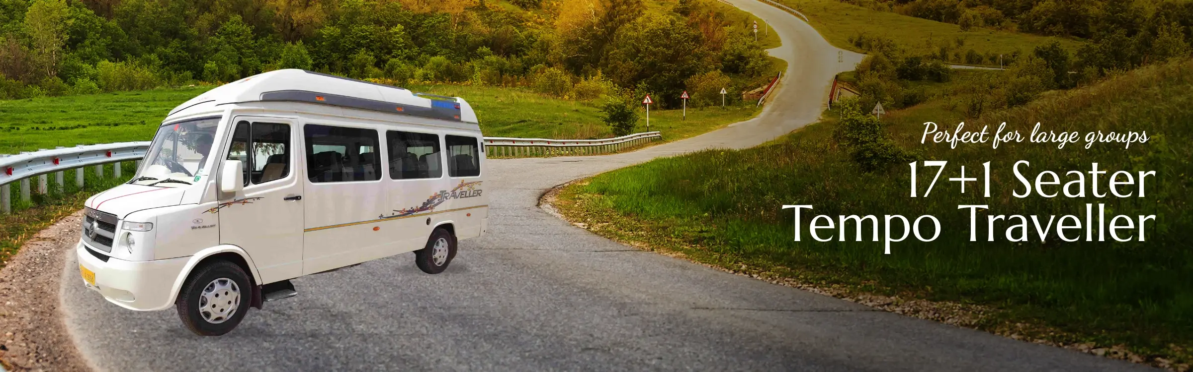 17+1 Seater Tempo Traveller