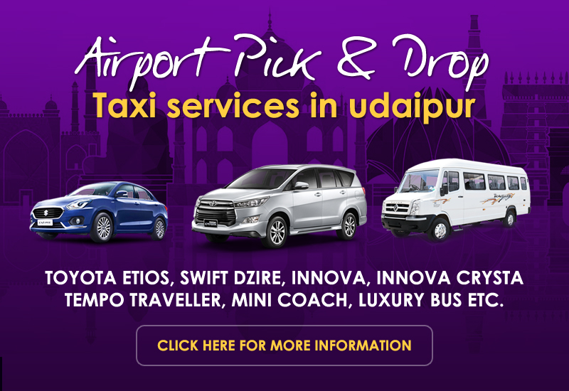 Airport Pickup and Drop Service in Udaipur - Mateshwari Tours