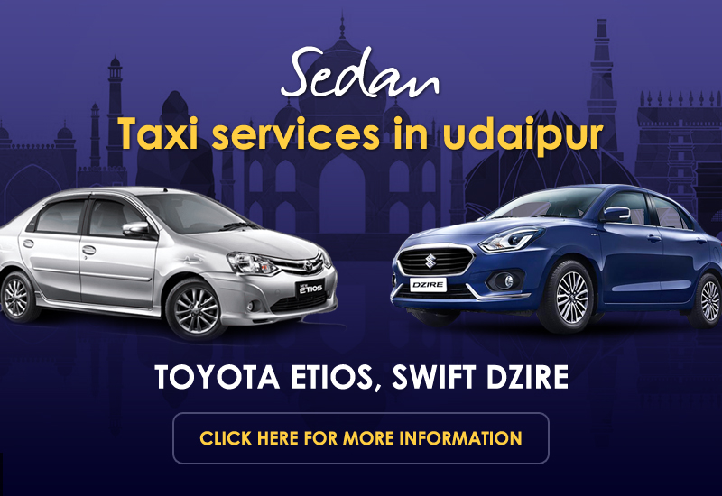 Sedan Taxi Services in Udaipur - Mateshwari Tours